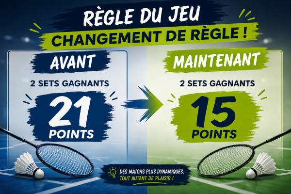 Changement comptage des points