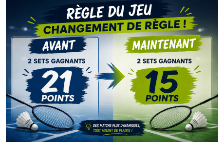 Changement comptage des points